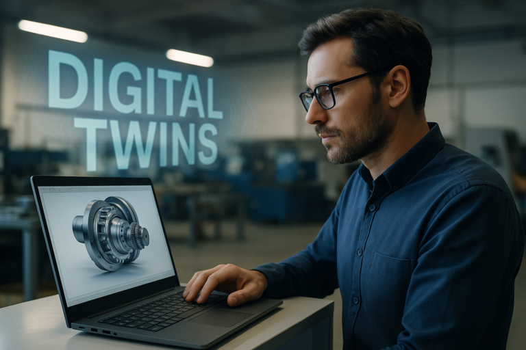 gêmeos digitais na indústria
